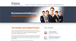 Desktop Screenshot of ikassa.fi