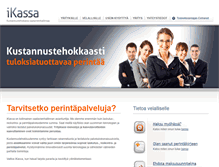 Tablet Screenshot of ikassa.fi